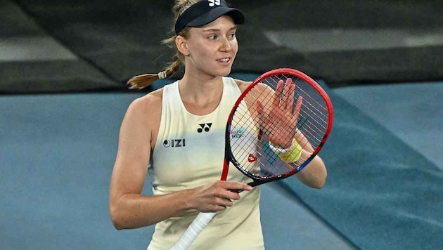 Jelena Rybakina lässt lieber Taten sprechen statt ausufernder Gesten und theatralischer ...
