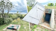 Dieser Bunker des Bundesheers in idyllischer Grünlage steht zum Verkauf.