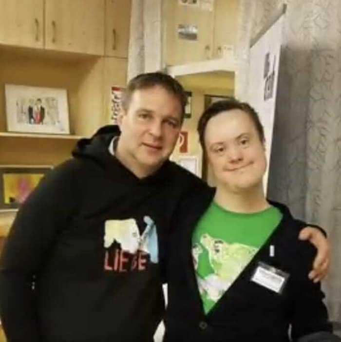 Andreas Babler und Max Minichmayr kennen sich schon seit Jahren – hier zu sehen auf einem alten, ...