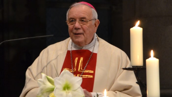 Aichern bei der Feier seines 30-jährigen Priesterjubiläums.