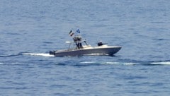 Ein Schiff der iranischen Revolutionsgarde (Archivbild)