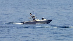 Ein Schiff der iranischen Revolutionsgarde (Archivbild)