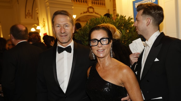 Fußballtrainer Franco Foda mit Andrea