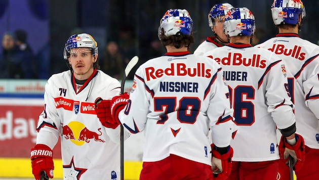 Können durchatmen: Die Eisbullen.