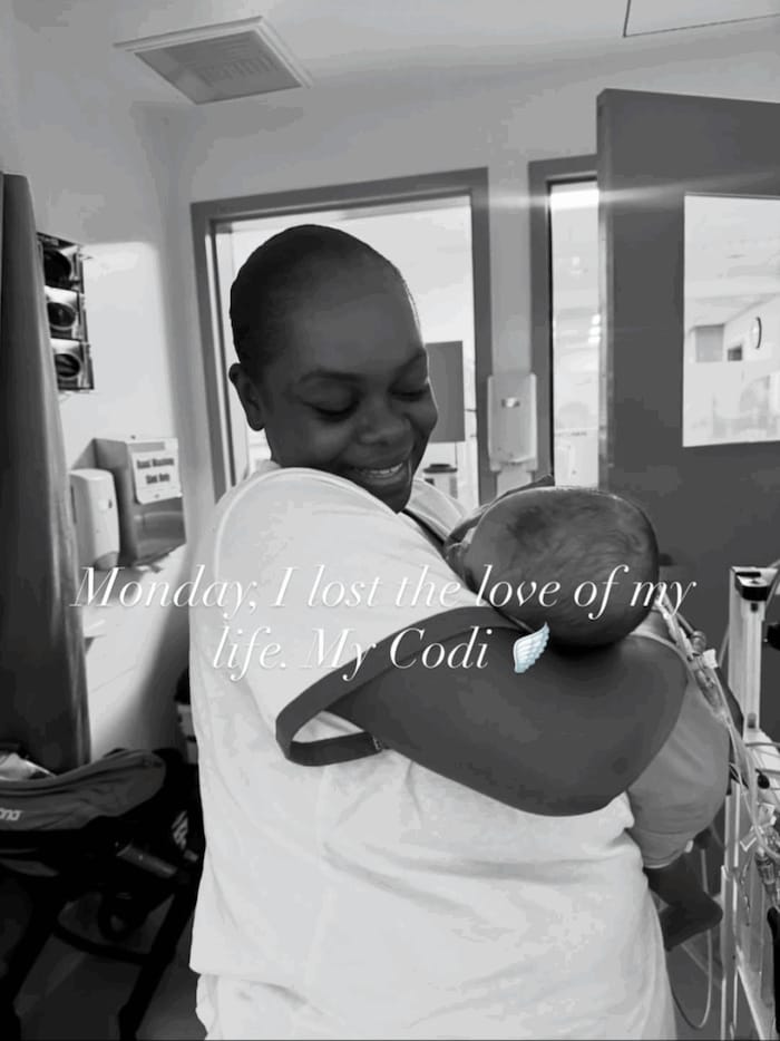 Broadus teilte auf Instagram, dass sie ihre Codi, ihre roße Liebe verloren hat.