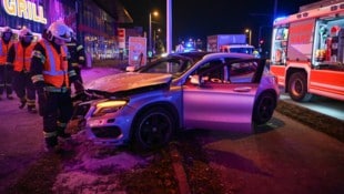 Der Pkw wurde erheblich beschädigt.