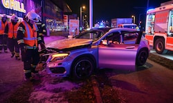 Der Pkw wurde erheblich beschädigt.