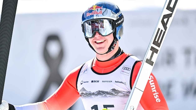 Franjo Von Allmen blew away the competition "at home."