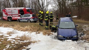 So fand ein Passant das Fahrzeug am Morgen vor.