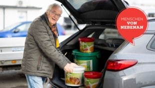 Obwohl er längst seine Pension genießen könnte, ist der Rentner Fritz Schulz täglich in der ...