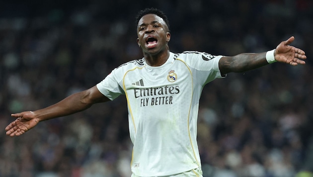 Gerne am Nörgeln: Vinicius Junior
