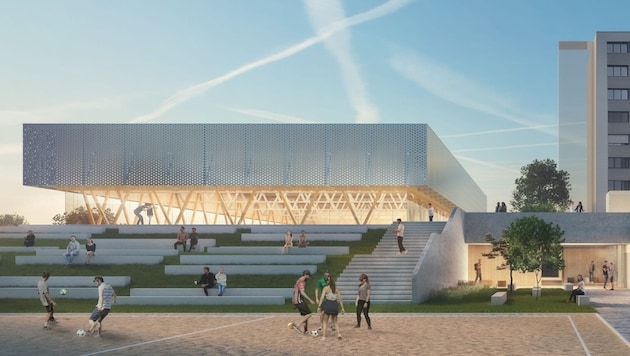 Schon die Visualisierungen versprechen: In diesem Projekt stecken viele innovative Ideen.