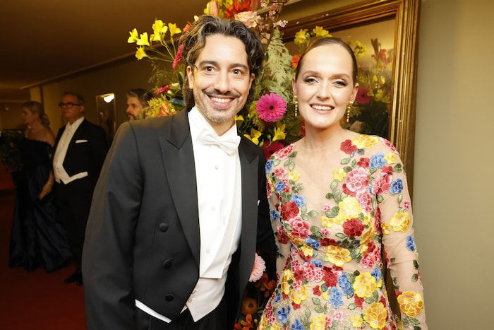 Stefano Bernardin und Designerin Eva Poleschinski