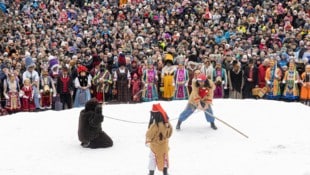 Der Besucheransturm war enorm, das bunte Schauspiel eindrucksvoll.  