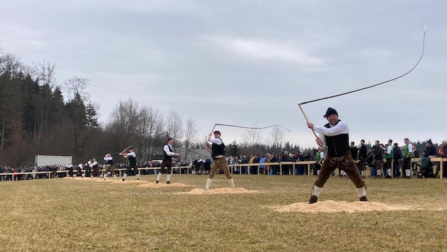Unzählige Schaulustige waren mit dabei