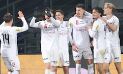 Die Freude der SCR-Altach-Kicker