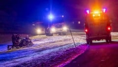 Die Helfer konnten nichts mehr für den Verunfallten machen.