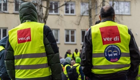 Betroffen von den Streiks sind nahezu alle 16 Bundesländer, wie Verdi mitteilte. Lediglich ...