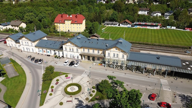 Am Bahnhof Gmunden wurde eine Bluttat nur knapp verhindert
