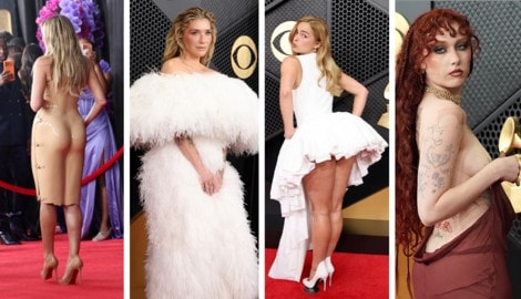 Grammys 2026 eskalieren komplett! Nippel-Alarm, Latex-Schock &amp; XXL-Federn – DAS waren die ...