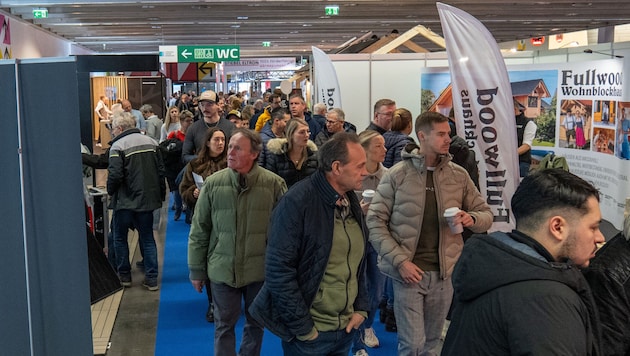 Viele Messebesucher kamen laut Befragung mit konkreten Plänen.