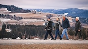 Spazieren, die Berglandschaft genießen und Entdeckungen machen, wie hier in Neumarkt (Stmk.) ...