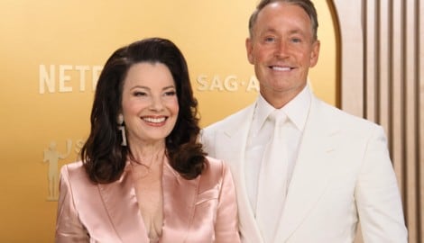 Fran Drescher reist mit ihrem Ex-Ehemann Peter Marc Jacobson nach Wien.