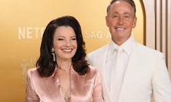 Fran Drescher reist mit ihrem Ex-Ehemann Peter Marc Jacobson nach Wien.
