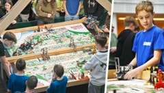 Die Nachwuchsprogrammierer ließen ihre Roboter auf Hochtouren laufen.