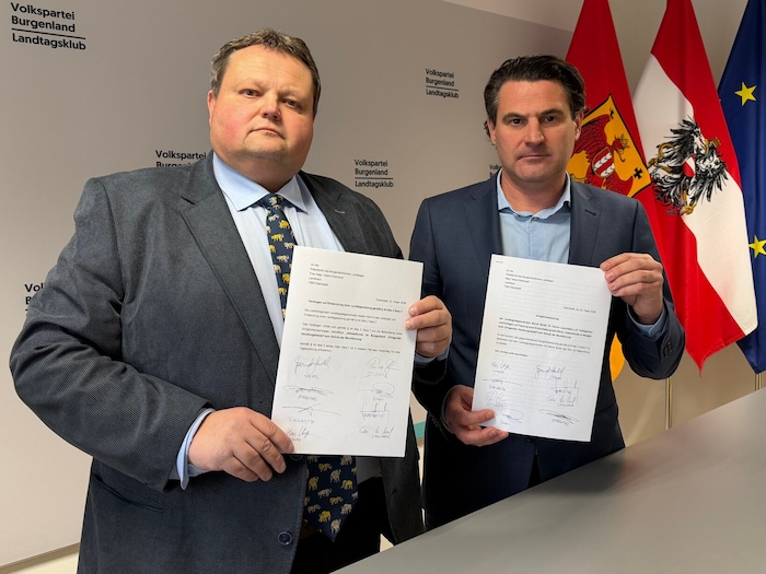 Haben einen Sonderlandtag beantrag: Strobl und Zarits