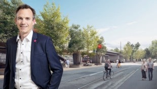 Der Hietzinger Neos-Bezirksrat Pelz will die Verbindungsbahn weiter zu Fall bringen, während die ...