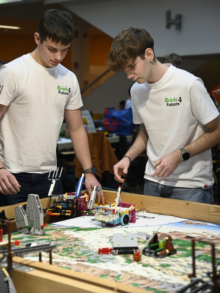 Den Überblick über die Robotersteuerung zu bewahren, verlangte höchste Konzentration.