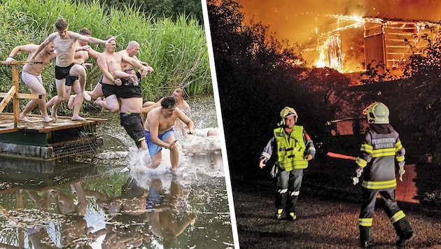 Florianis aus Neuhaus wissen, dass sie sich aufeinander verlassen können – bei Löscheinsätzen ...