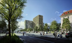 Auch die neueste Variante für das Bauprojekt am Heumarkt bekam vom  Bundesverwaltungsgericht ...