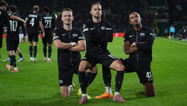 Emanuel Aiwu (r.) heuert in der zypriotischen Liga an