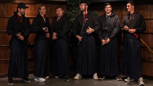 Die Samurai-Versionen von Jürgen Melzer, Lukas Neumayer, Lucas Miedler, Jurij Rodionov, ...