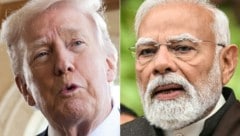 Trump und Modi haben am Montag miteinander telefoniert.