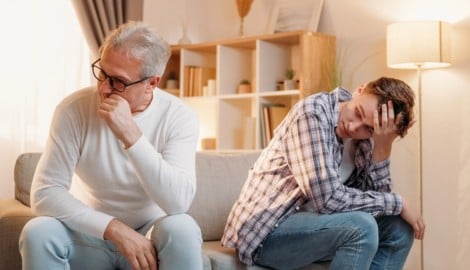 Manchmal sehen erwachsene Kinder nur eine Lösung: Kontaktabbruch zu den Eltern.
