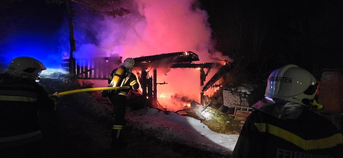Drei Mühlviertler Feuerwehren waren im Einsatz.