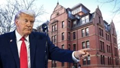 Hintergrund der Forderung von US-Präsident Trump: ein Rechtsstreit zwischen der US-Regierung und ...