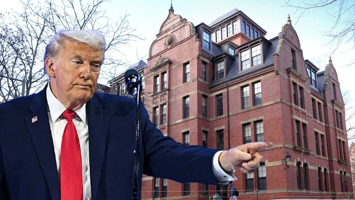 Hintergrund der Forderung von US-Präsident Trump: ein Rechtsstreit zwischen der US-Regierung und ...