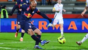 Stürmer Karim Onisiwo und seine Bullen-Kollegen vergaben beim WAC zahlreiche gute Chancen.