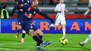 Stürmer Karim Onisiwo und seine Bullen-Kollegen vergaben beim WAC zahlreiche gute Chancen.