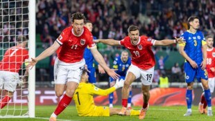 Michael Gregoritsch (li.) und Christoph Baumgartner.