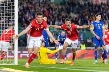 Michael Gregoritsch (li.) und Christoph Baumgartner.