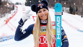 Lindsey Vonn glänzte bei ihrem Comeback, verletzte sich aber in der Olympia-Abfahrt schwer.