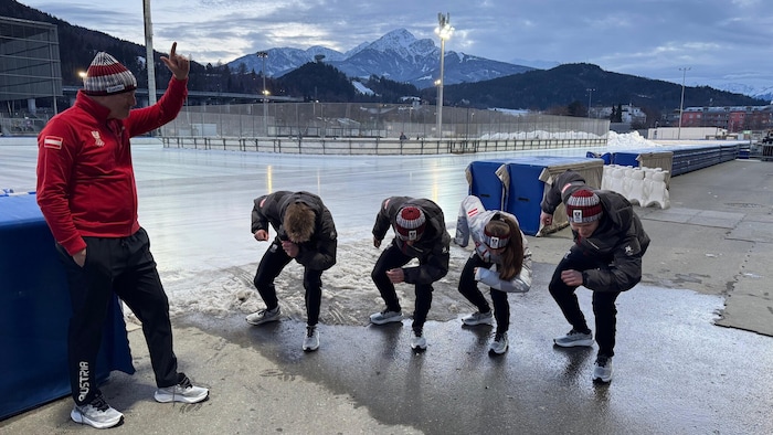 Startschuss in Innsbruck: Tirols Eisschnellläufer sind heiß auf Olympia.