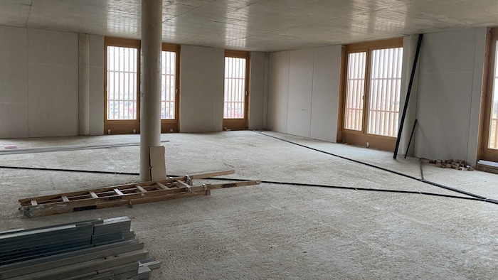 Rund 510 Quadratmeter stehen bereits für ein Kinder-PVE zur Verfügung.