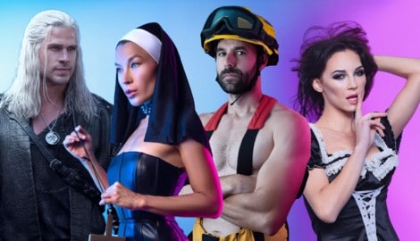 Lasst uns Rollen spielen: Damit prickelt es im Bett. 