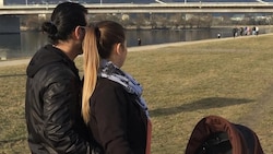 Ein Bild aus glücklichen, gemeinsamen Zeiten von Nadeem und Nikola